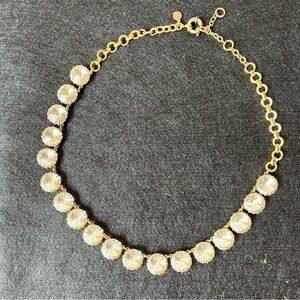 J. Crew 🤩 Bronze Necklace with Rhinestones